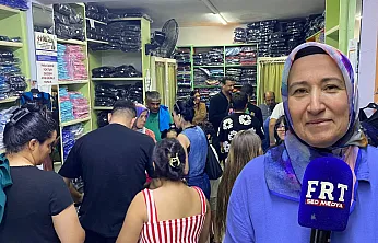 Fethiye'de okul alışverişi hızlandı: Öğretmen önlüğü ve okul kıyafeti yoğunluğu