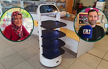 Fethiye'de robot garson dönemi