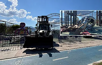 Fethiye'de Şehit Fethi Bey Parkı yenileniyor