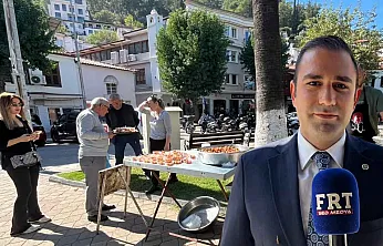 Fethiye'de Sevim Mutlu Yıldız hayrına lokma dağıtıldı