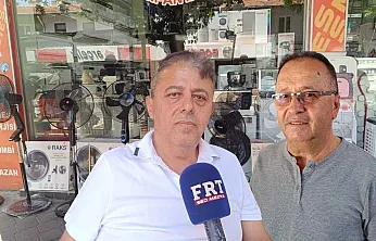 Fethiye'de sıcaklar vantilatör ve klima talebini artırdı