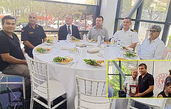 Fethiye'de spor camiası birlik kahvaltısında buluştu