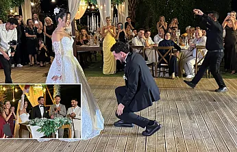 Fethiye'de Sude ve Doğukan Çifti Dünyaevine Girdi