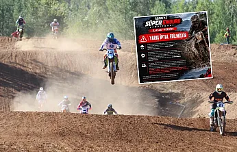 Fethiye'de Süper Enduro Şampiyonası'nın 3. ayak yarışı iptal edildi