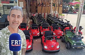 Fethiye'de tatilcilerin elektrikli araç keyfi