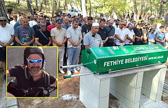 Fethiye'de yamaç paraşütü kazasında hayatını kaybeden pilot Ali Kıdıl son yolculuğuna uğurlandı