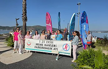 Fethiye'de 'Yaşam İçin Yarış' etkinliğiyle erken tanıya dikkat çekildi