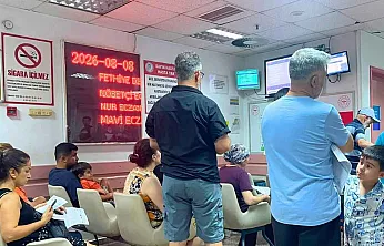 Fethiye Devlet Hastanesi acil servisinde yaz yoğunluğu: En çok hangi şikayetlerle başvuruluyor?