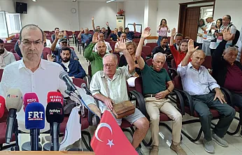 Fethiye Emlakçılar Derneği'nde Serdar Oğuz güven tazeledi