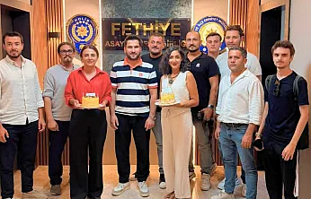 Fethiye Emniyeti'nde Basın Bayramı pastası kesildi