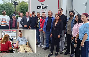 Fethiye Gazeteciler Derneği ve Türk Kızılayından kan bağışı kampanyası