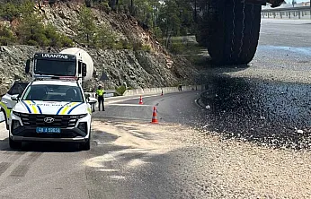 Fethiye İnlice Yolunda Motor Yağı Kazaya Neden Oldu