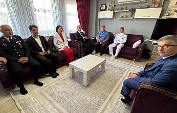 Fethiye Kaymakamı Akkaya'dan Gazi Mustafa Kebapçı'ya Ziyaret