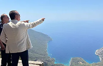 Fethiye Kaymakamı Akkaya, Yediburunlar'da incelemelerde bulundu