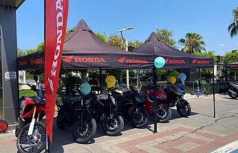 Fethiye Kıvrak Motor Honda motosiklet sergisi bugün başlıyor