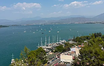 Fethiye Körfezi'nde Kartpostallık Görüntü