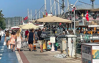 Fethiye Marina'da 12 Adalar turlarına yoğun ilgi
