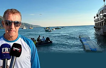 Fethiye Ölüdeniz'de 'Taksi Botlar' sadece tur için değil, can kurtarmak için de görevde