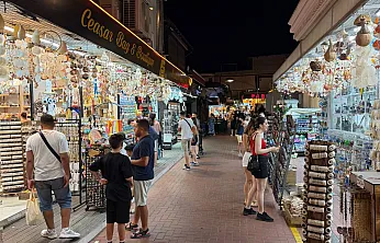 Fethiye Paspatur'da Hafta Sonu Yoğunluğu