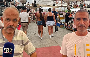 Fethiye Salı Pazarı esnafı turizm sezonunu ve turist yoğunluğunu değerlendirdi