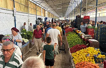 Fethiye Salı Pazarı'nda fiyatlar