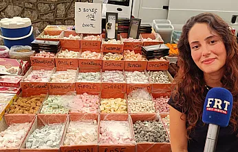 Fethiye Salı Pazarı'nda turistlerin tatlı tercihi: 'Türk Lokumu'