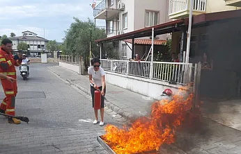 Fethiye Sosyal Hizmet Merkezi'nde Yangına Karşı Tam Teyakkuz