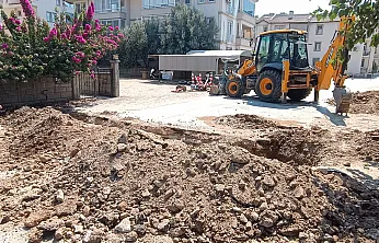 Fethiye Tuzla'da doğalgaz hatları konutlara çekiliyor