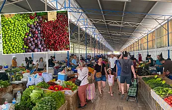 Fethiye Üretici Pazarı'nda fiyatlar