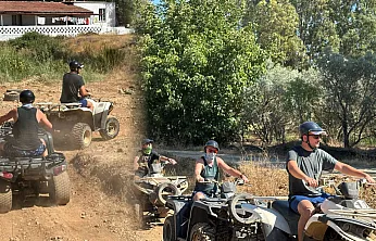 Fethiye ve Seydikemer'de ATV safariye turist ilgisi sürüyor