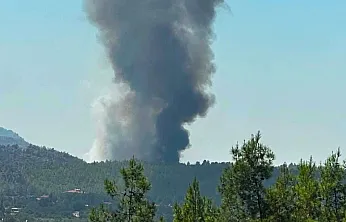 Fethiye Yeşilüzümlü'de rüzgar yangını yeniden alevlendirdi