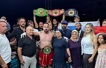 Fethiyeli Kubilay Alcu WBA Asia Middle East Kemeri'nin sahibi oldu