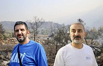 Fethiyeli mahalle sakinleri evlerine kadar yaklaşan orman yangınını anlattı