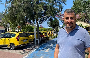 Fethiyeli taksiciden sezon değerlendirmesi: 'En büyük sorunumuz trafik'