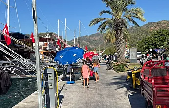 Göcek'te Eylül Yoğunluğu: 12 Adalar Turlarına İlgi Sürüyor
