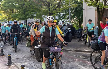 Gökova'da mavi ve yeşilin arasında 5 günlük bisiklet yolculuğu başladı