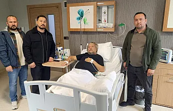 Hasan Kubilay Alcu'dan Seda Köktener'e geçmiş olsun ziyareti
