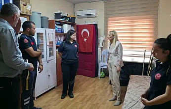 İl Sağlık Müdürü Başaran Akça, Kavaklıdere'deki sağlık tesislerinde incelemelerde bulundu