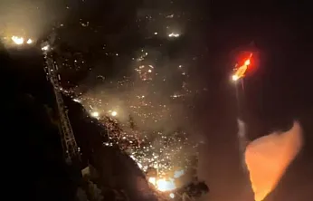 İlk yerli yangın söndürme helikopteri 'Nefes' alevlere nefes aldırmadı