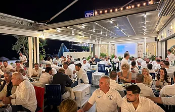 İMEAK Deniz Ticaret Odası başkan adayı Mehmet Eskici, Çalış'ta üyelerle buluştu