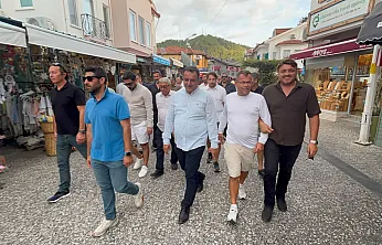 İMEAK Deniz Ticaret Odası seçimleri öncesi İlkay Tugay Göcek'te üyelerle buluştu
