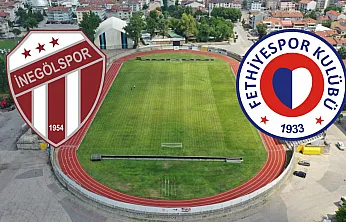 İnegölspor – Fethiyespor ilk 11'ler belli oldu