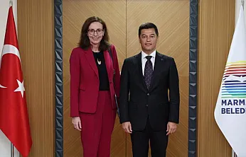İngiltere'nin Ankara Büyükelçisi Anderson'dan Marmaris Belediyesine ziyaret