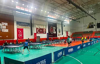 İşitme engelliler masa tenisi milli takım seçmeleri Köyceğiz'de başladı