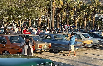 İstanbul Klasik Otomobilciler Derneği Bodrum'da sezona veda konvoyu düzenledi