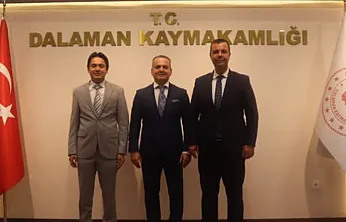Kaymakam Akkaya'dan Dalaman Kaymakamı Vardar'a hayırlı olsun ziyareti