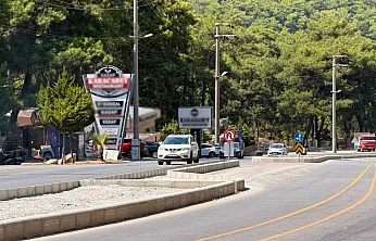 Kaza haberleriyle gündeme geliyordu! Fethiye-Ölüdeniz yolunda yeni kavşak