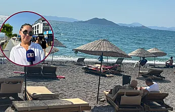Kazakistan'dan Fethiye'ye: Çalış Plajı'na hayran kaldılar