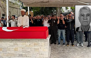 Kıbrıs gazisi Bodrum'da son yolculuğuna uğurlandı