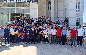 Kırkpınar kahramanlarına Seydikemer'de coşkulu karşılama
